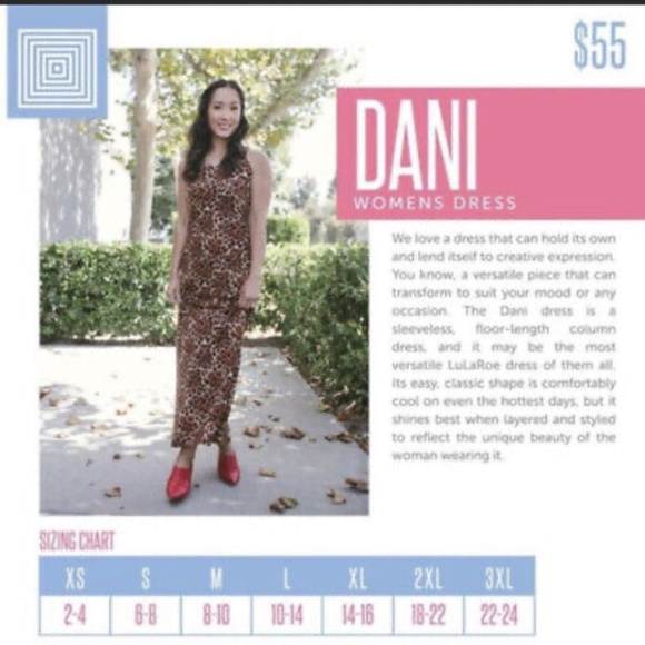 NWT LuLaRoe Dani Maxi Dress - Picture 4 of 4